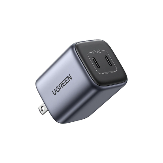Nexode 45W USB C GaN iphone Charger-2 Ports Wall Charger